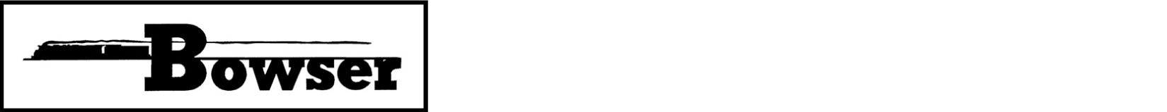 Bowser Manufacturing